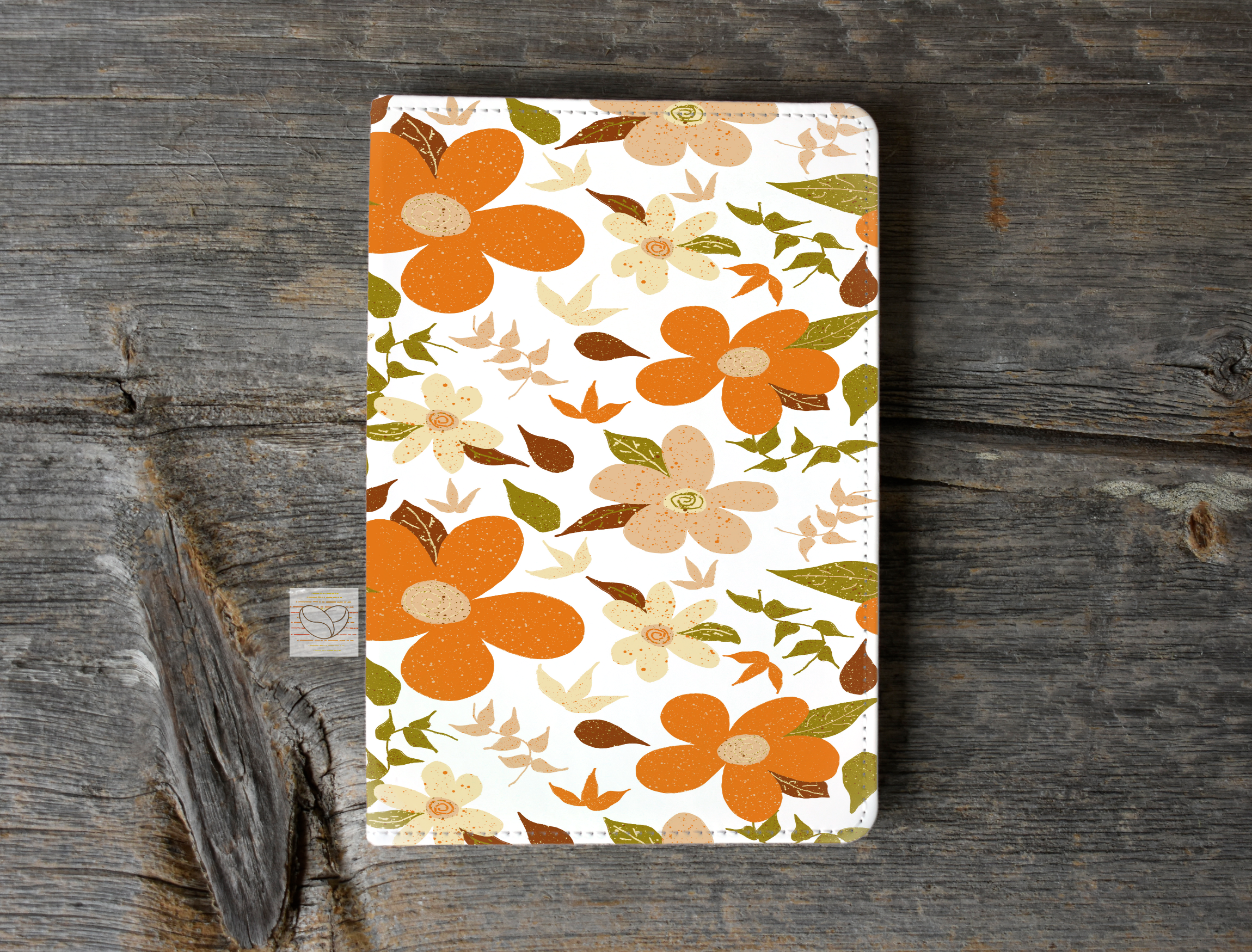 Retro Floral Lined Journal (A5 Size)