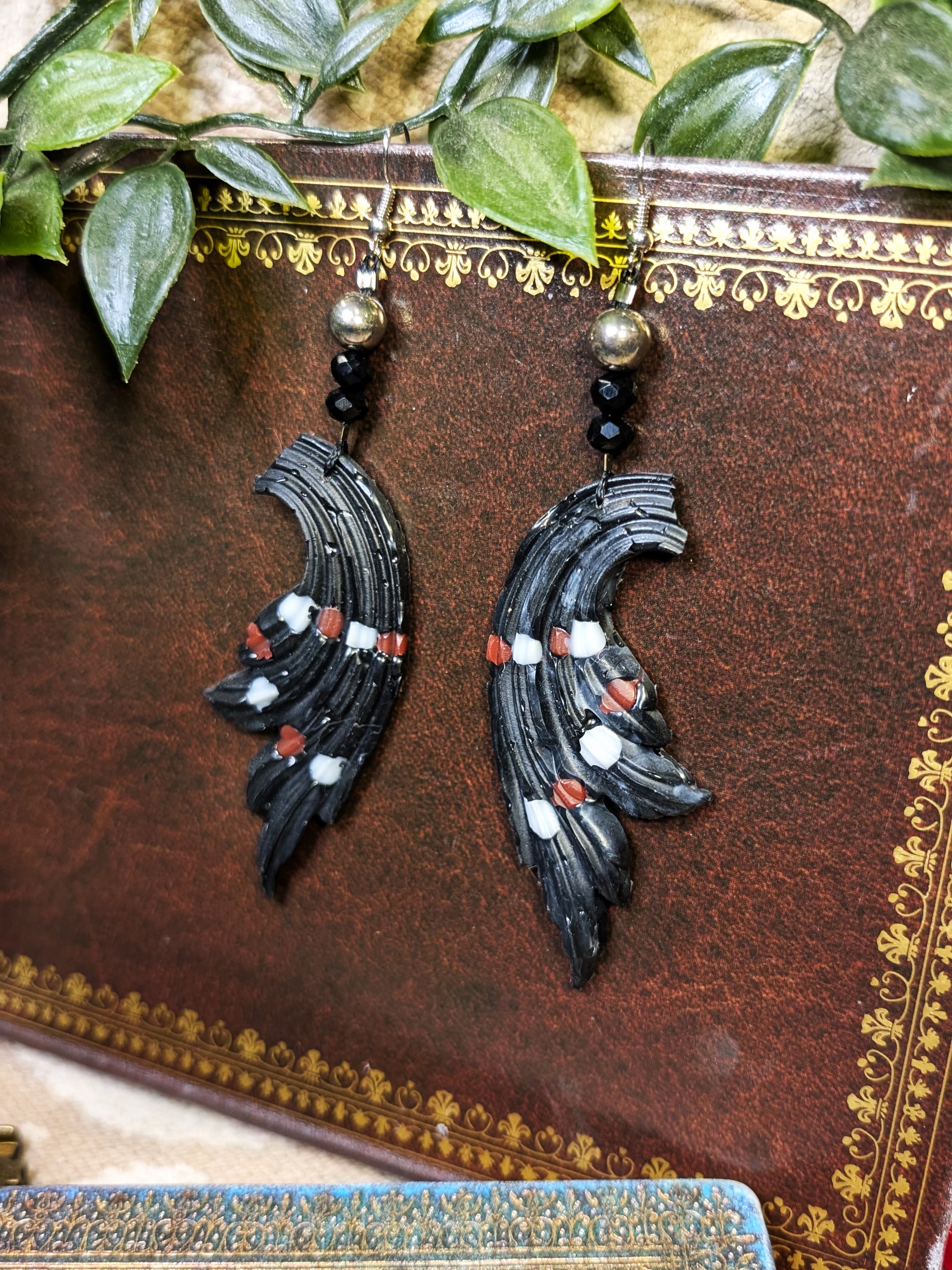 Unfurl Earrings in Cardsharp (HH/HB)