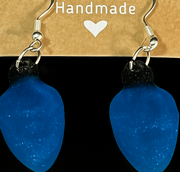 Christmas Light Dangle Earrings - Image 4