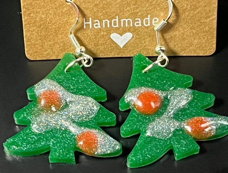 Holiday Resin Earrings - Image 6