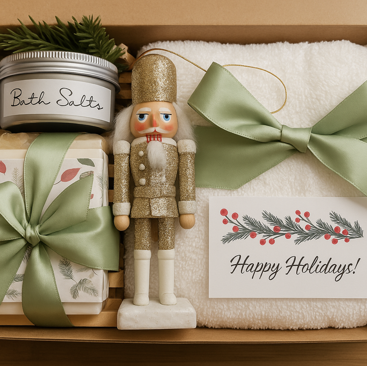 Nutcracker Gift Box - Perfect Neighbor Gift!