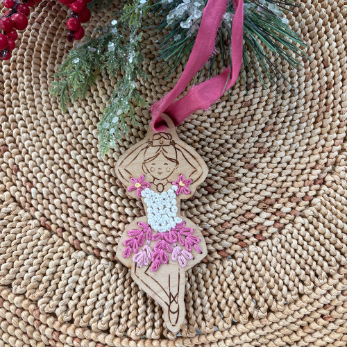 Nutcracker Inspired Ballerina Ornament