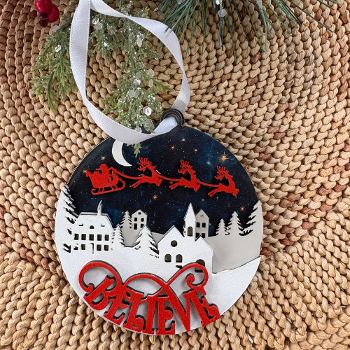 Believe Ornament