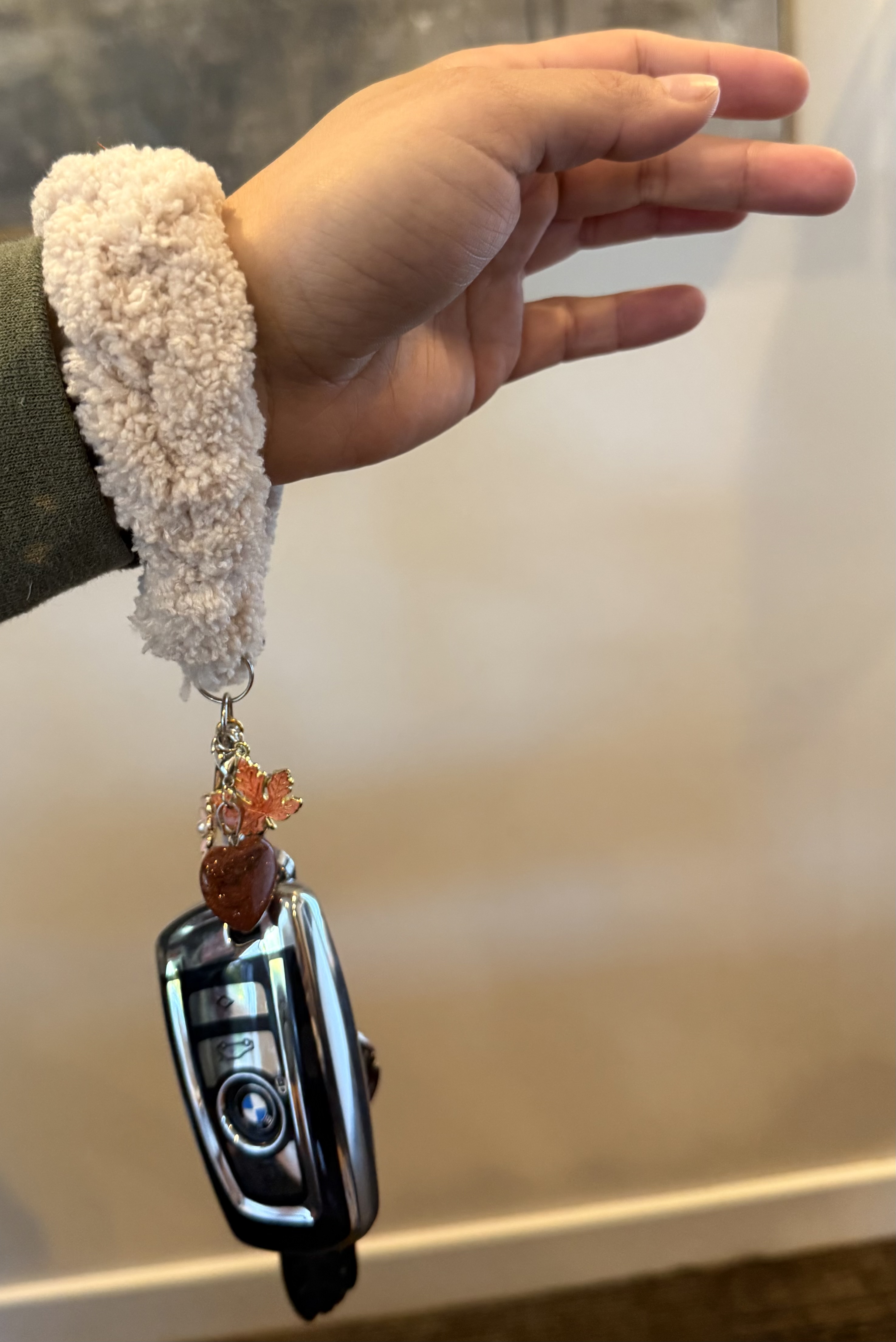 Chunky Knit Wristlet