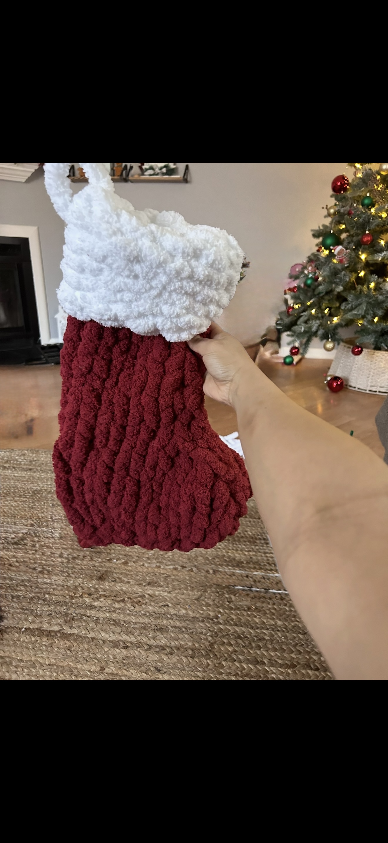 Custom Knit Christmas Stockings