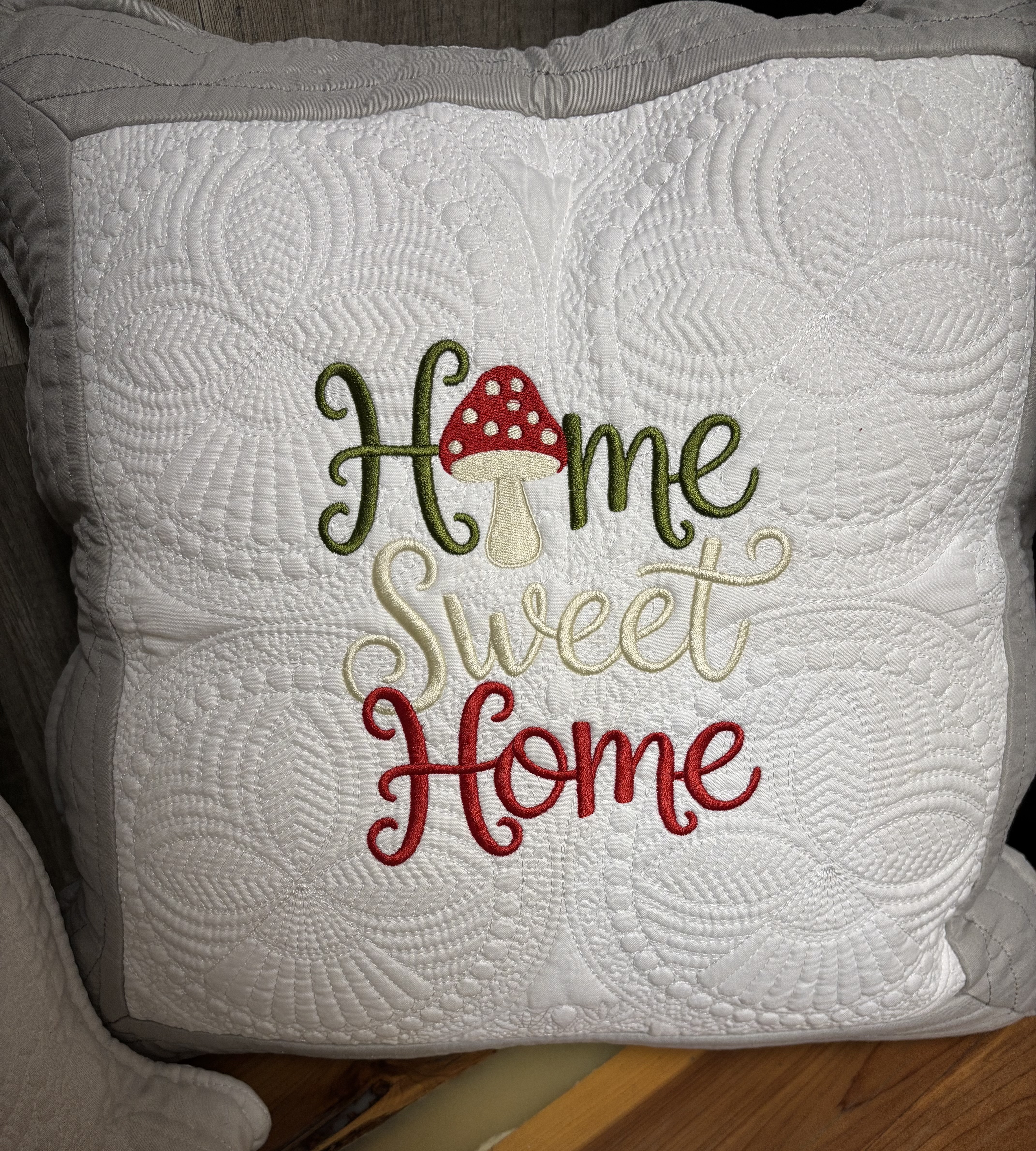 Home Sweet Home Pillow and Matching Kitchen Towel