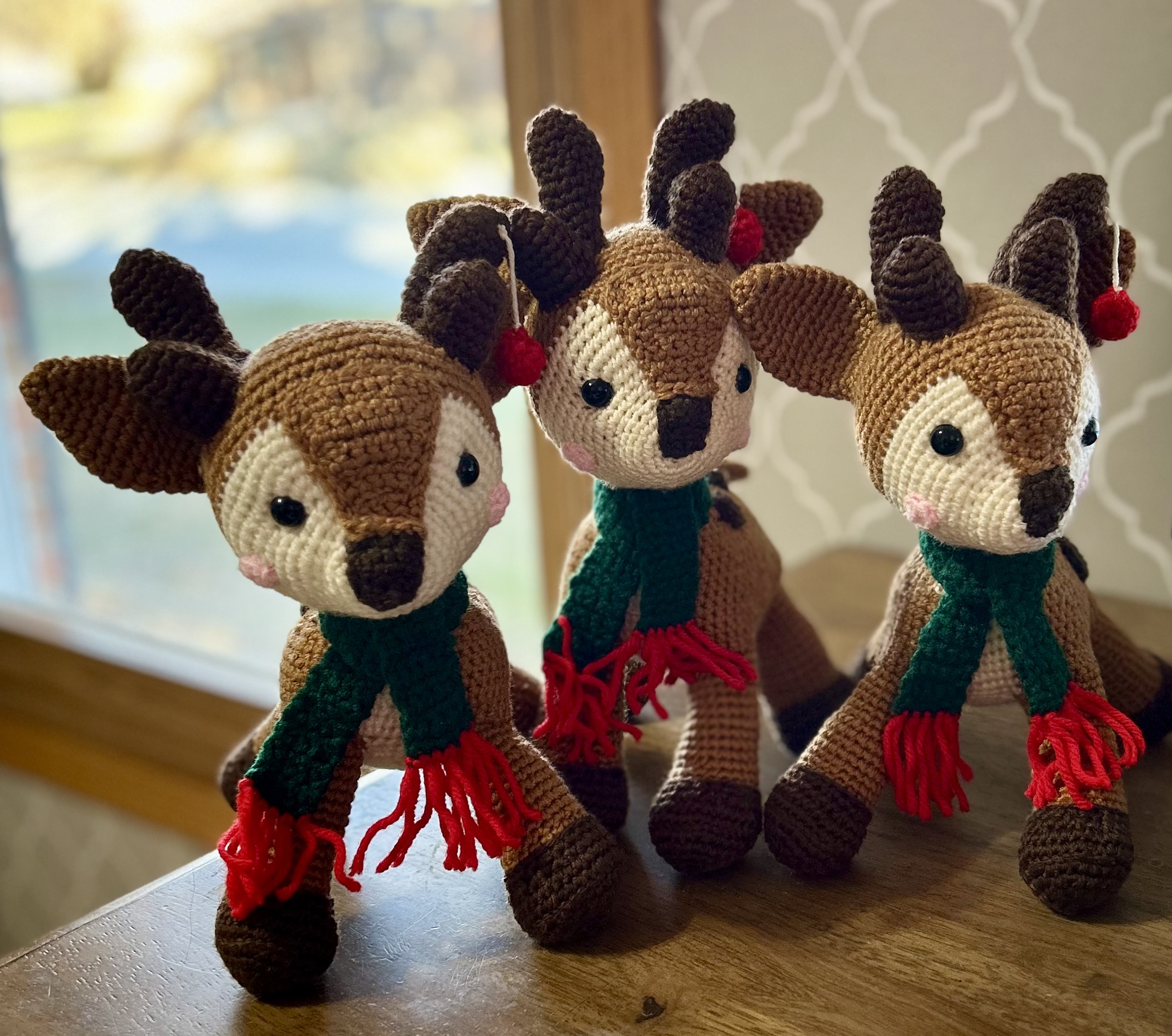 Crocheted reindeer Made to Order
