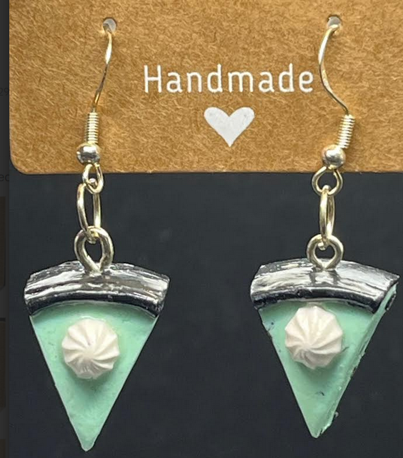 Pie Slice Earrings - Image 2