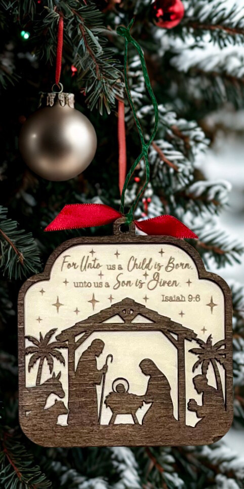 Nativity Scene Ornament