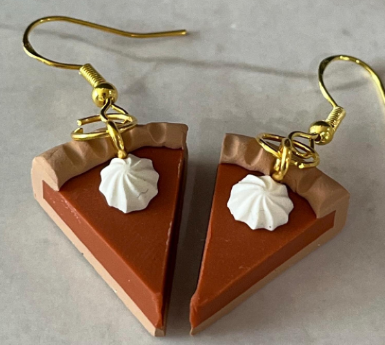 Pie Slice Earrings