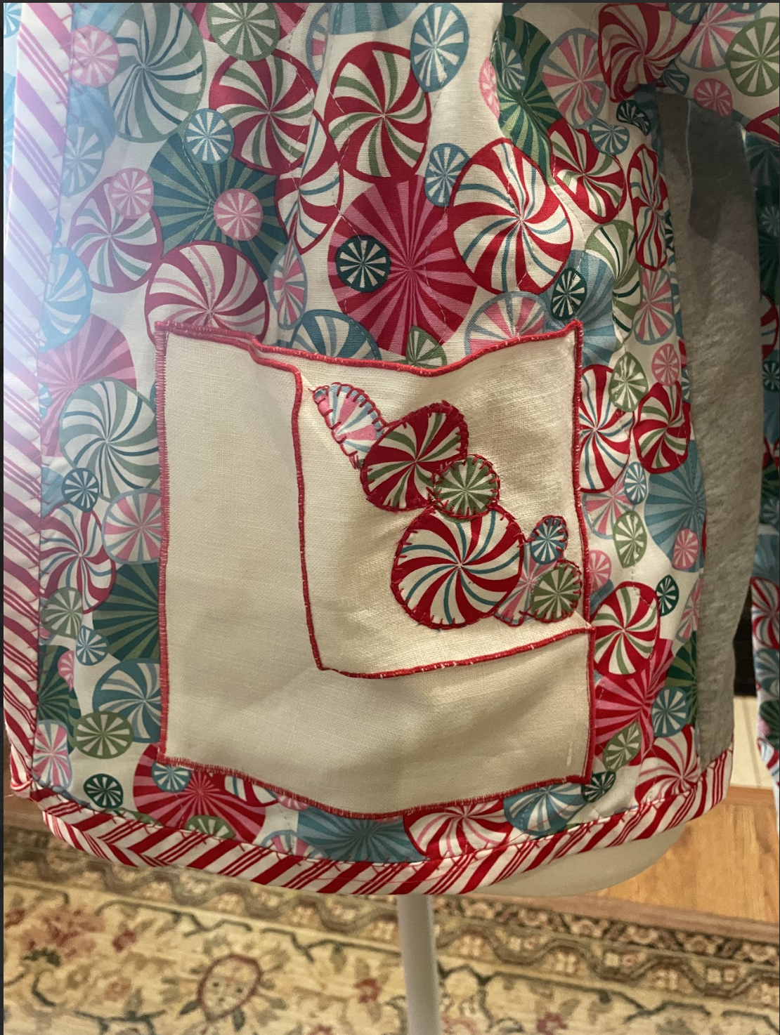 Reversible Christmas/Patchwork Coat