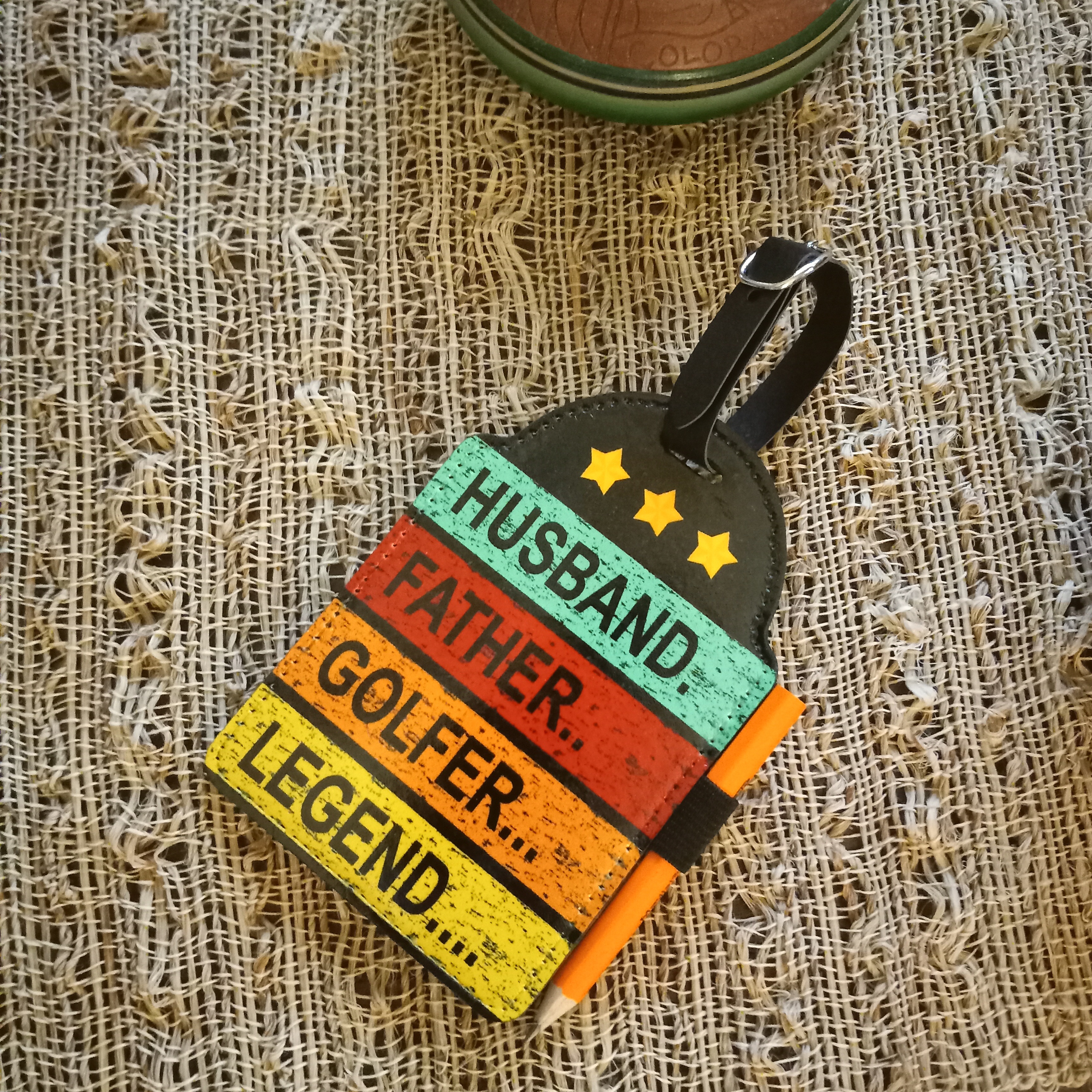 Custom Printed Golf Bag Tags
